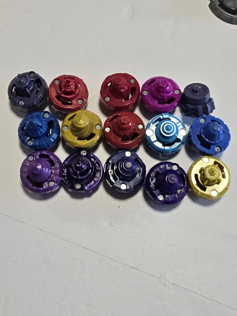 Beyblade Burst Lot Tops Discs Drivers Launcher Mixed Toy Set 15 Complete